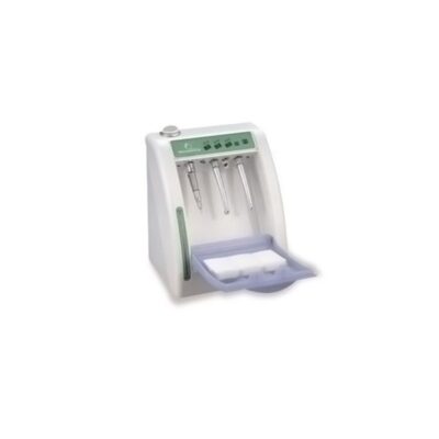 Plasma de odontología para esterilización y tratamiento dental, con accesorios y compartimento para instrumentos.