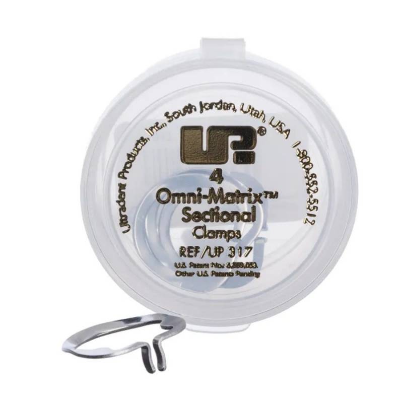 U2 4 Clips Condensadores para ortodoncia, productos odontológicos personalizados, uso profesional en tratamientos dentales.