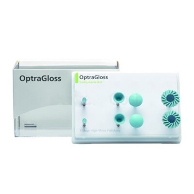OptraGloss kit de pulido odontológico personalizado para realizar un acabado de alta calidad en procedimientos dentales.