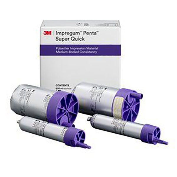 Impregum Penta Super Quick Medium Body Polieter Impresión Reposición 2 cartuchos 360ml. 3M Espe