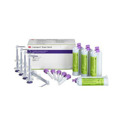 Impregum Super Quick Light Body Polieter Impresión Reposición 4 cartuchos 50ml. 3M Espe