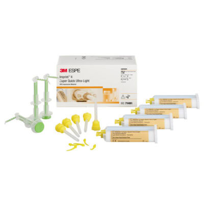 Express Fluida Rápida Silicona de Adición 4 Cartuchos 50ml + Puntas 3M Espe