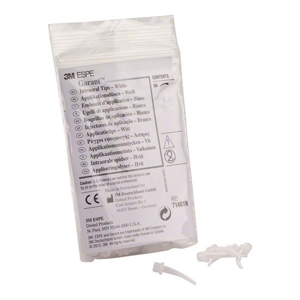 Puntas Intraorales Blancas Garant Ligero Bolsa Reposición 50 uds 3M Espe