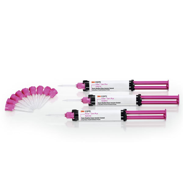 Ketac Cem Plus Automix Kit Promo 3 Jeringas 8,5g. 3M Espe