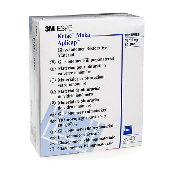 Ketac Cem Aplicap Cemento Ionómero Reposición 50 cápsulas 13g. 3M Espe