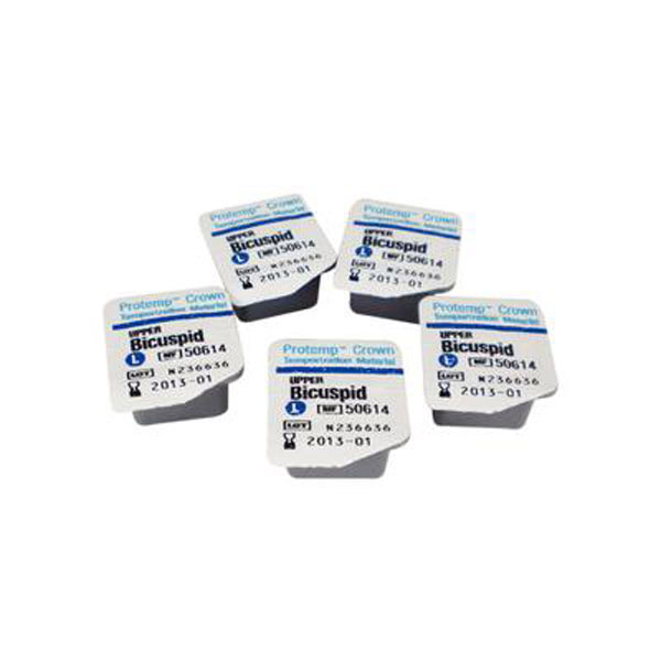 Coronas Protemp Reposición de 5uds. 3M Espe MOLAR SUP. PEQ. 5u.