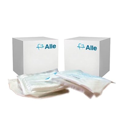 Gasas de Algodón Estériles 16x25cm Caja 250 Sobres de 5 unidades Alle Dental