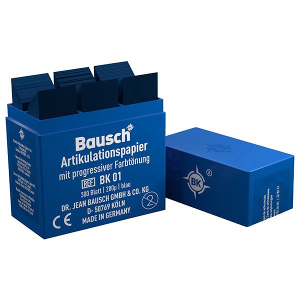 Papel Articular BK01/BK02 Azul/Rojo de 200 Micras 300 Hojas Bausch - AZUL
