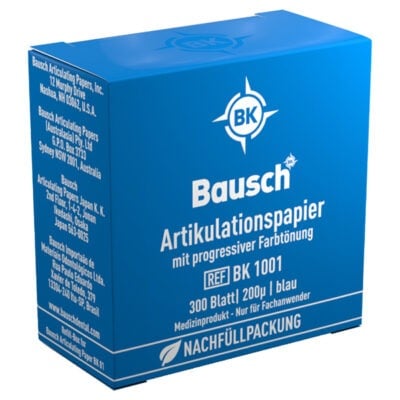 Papel BK1001/BK1002 Azul/Rojo Reposición Bausch - AZUL