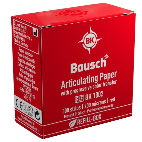 Papel BK1001/BK1002 Azul/Rojo Reposición Bausch - ROJO