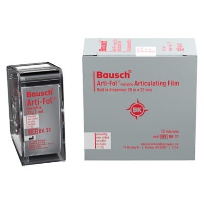 PAPEL DE ARTICULAR ROJO METAL 22mm.