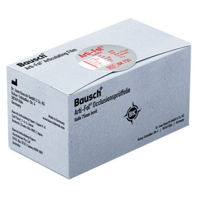 PAPEL DE ARTICULAR ROJO METAL 75mm.