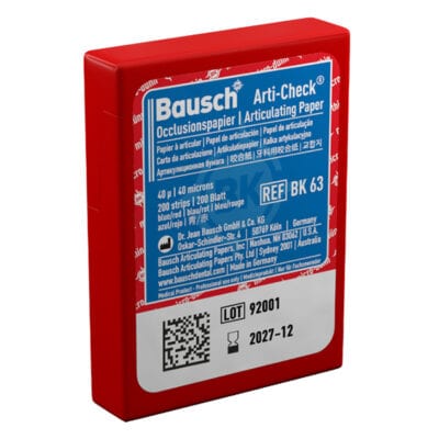 Papel BK61/BK62 Azul/Rojo 40 Micras Bausch - ROJO