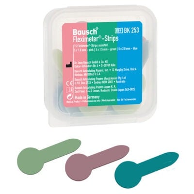 Fleximeter Strips 15 unidades Bausch SDO. 15u.