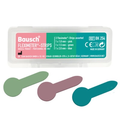 Fleximeter Strips Tres Piezas Mixtas 3uds Bausch