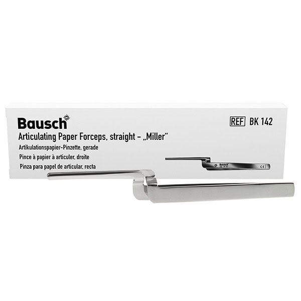 Pinza para Papel de Articular, Recta, Miller BK 142 Bausch