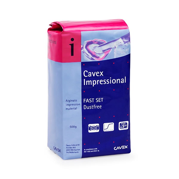 Cavex Impressional Alginato Paquete 500gr. FAST
