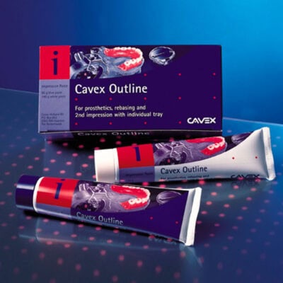 Cavex Outline Pasta de Impresión Sin Eugenol 2 Tubos 140gr + 65gr.