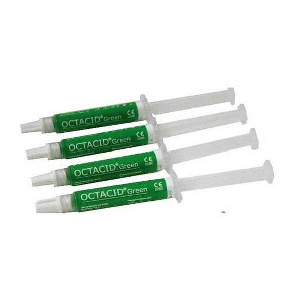 Octacid Green Gel Grabador 4 Jeringas 3,5gr Clarben
