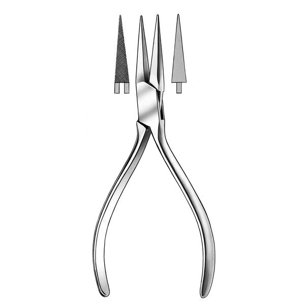 ALICATE PICO CHATO 14cm. ESTRIADO