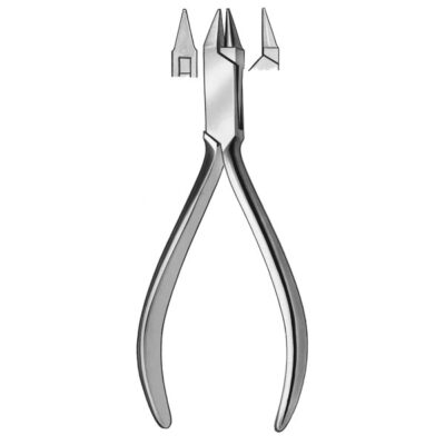 Alicate Angle para Alambre Redondo 13cm. Carl Martin