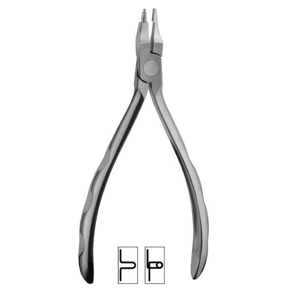 Alicate Tweed para formar bull-loops y loops helicoidales OLS-1322 - CARL MARTIN