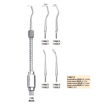 Arranca Coronas Miller + 3 Puntas Carl Martin