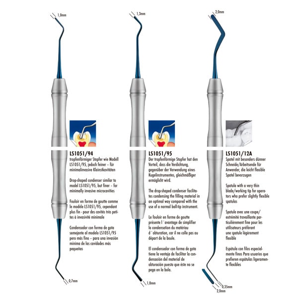 Espátula Fina flexible para composite LiquidSteel Carl Martin