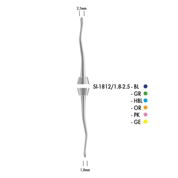 PERIOST. COLORI SILIKON AZUL