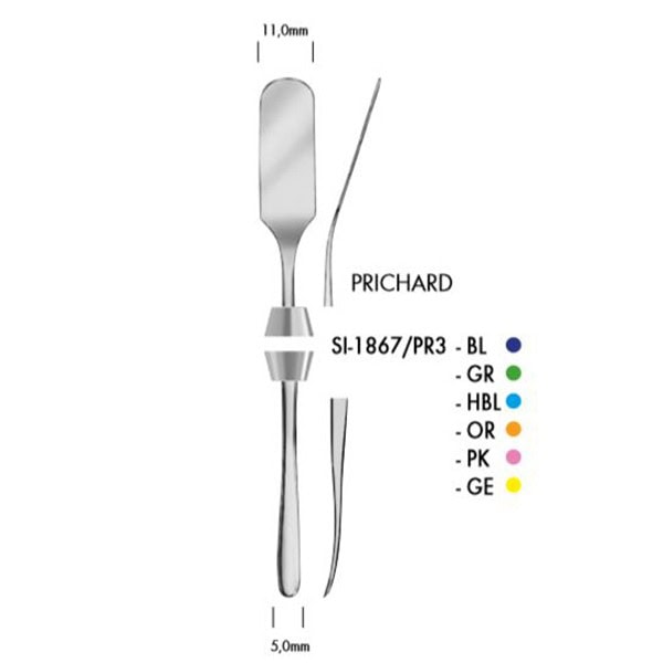 PERIOST. PRICHARD COLORI SIL.AZUL