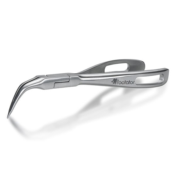 Alicate Pinza Rootator Para Fragmentos RH Curvada Punta Fina Carl Martin
