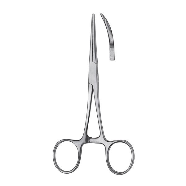 Pinza Hemostática Pean Quirúrgica 14 cm. Carl Martin CURVA
