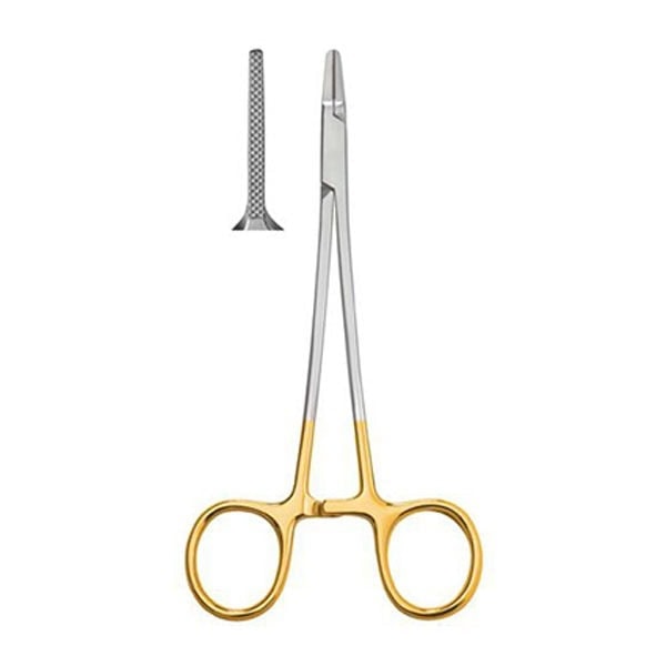 Porta agujas Ryder Tungsteno 15 cm Sutura Carl Martin