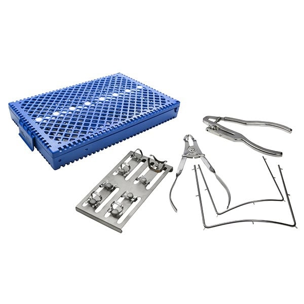 Set Ivory de Aislamiento: Perforador, Portaclamps, Arco, Clamps y Bandeja Carl Martin