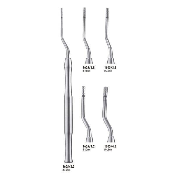 OSTEOTOMO IMPACTADOR HUESO CURVO 3,5mm.