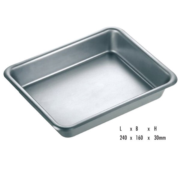 BANDEJA MULTIUSO INOX. 240x160x30mm.