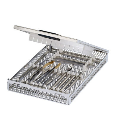 BANDEJA MICROCIRUGIA LIQUID STEEL