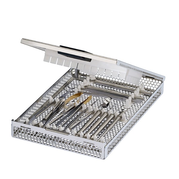 BANDEJA MICROCIRUGIA LIQUID STEEL