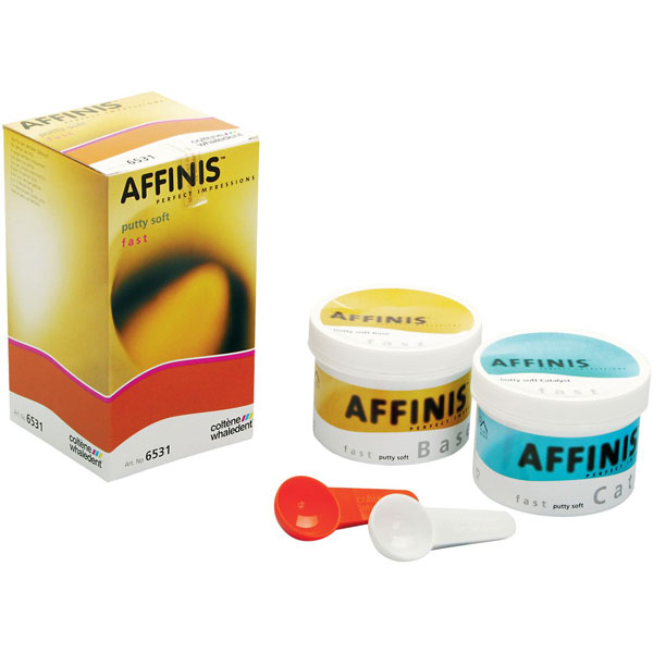 Affinis Putty Soft Silicona Tarro 300+300ml. Coltène / Whaledent