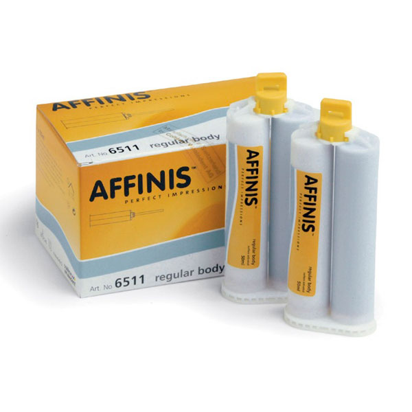 Affinis Regular Body Silicona 2 Cartuchos 50 ml. Coltène / Whaledent