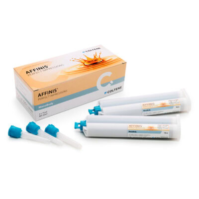 Affinis Monobody Silicona Adición 2 Cartuchos 75ml Coltène / Whaledent