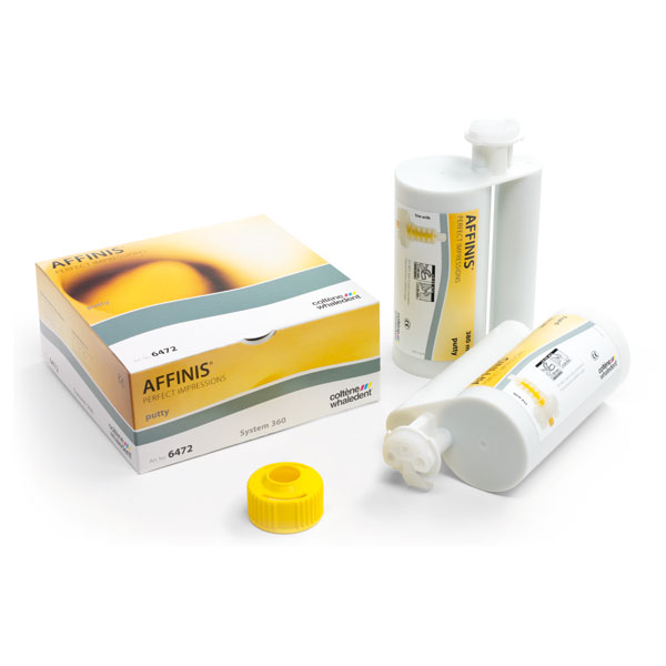 Affinis System 360 Putty Single Pack Silicona Reposición 2x380ml. Coltène / Whaledentnt