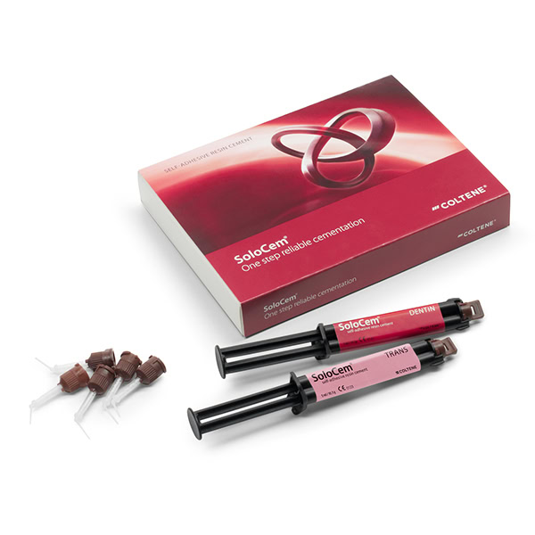 SoloCem Intro Kit Cemento Resina 2 Jeringas 10,5g. Coltène / Whaledent