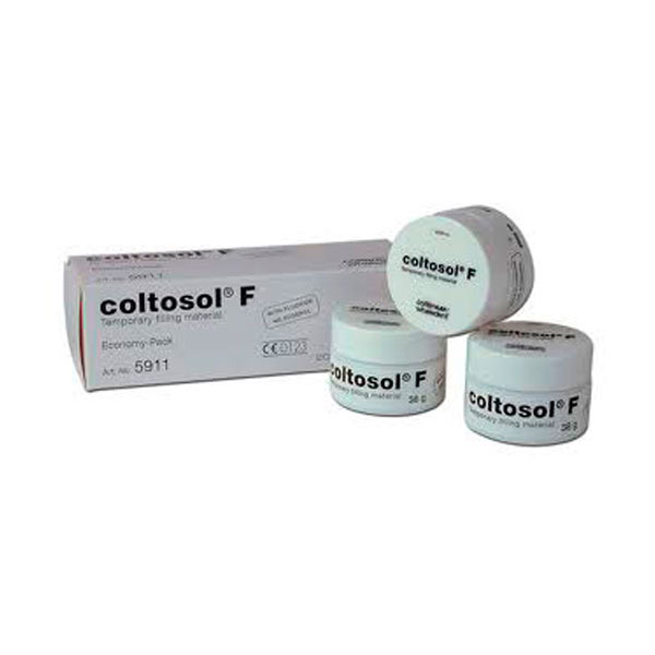 Coltosol F Cemento Provisional Eco Pack 3 Botes 38gr. Coltène / Whaledent