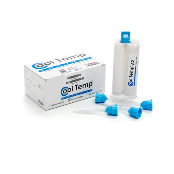 Cool Temp Natural Resina Provisional Puentes y Coronas Reposición Cartucho 85gr Coltène - A2