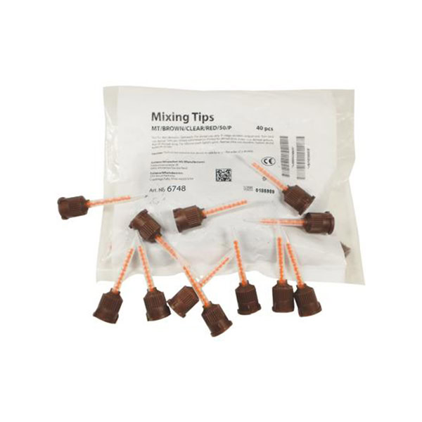 Puntas de Mezcla Cool Temp Natural, Marrones, Reposición 40 uds Coltène