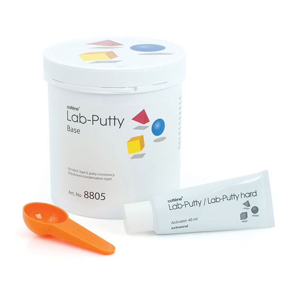 Lab Putty Silicona Laboratorio Base+Activador 940ml. Coltène / Whaledent