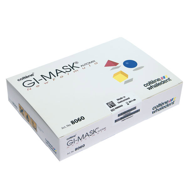 GI-Mask Automix NF Kit Inicio Silicona Laboratorio, 2 cartuchos 50ml y Separador 30ml Coltène