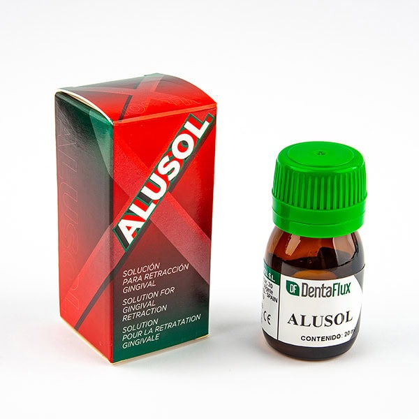 Alusol Cloruro Solución Retracción Gingival Frasco 20 ml Dentaflux