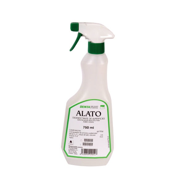 Alato Desinfectante Superficies Spray Nebulizador 750ml Dentaflux
